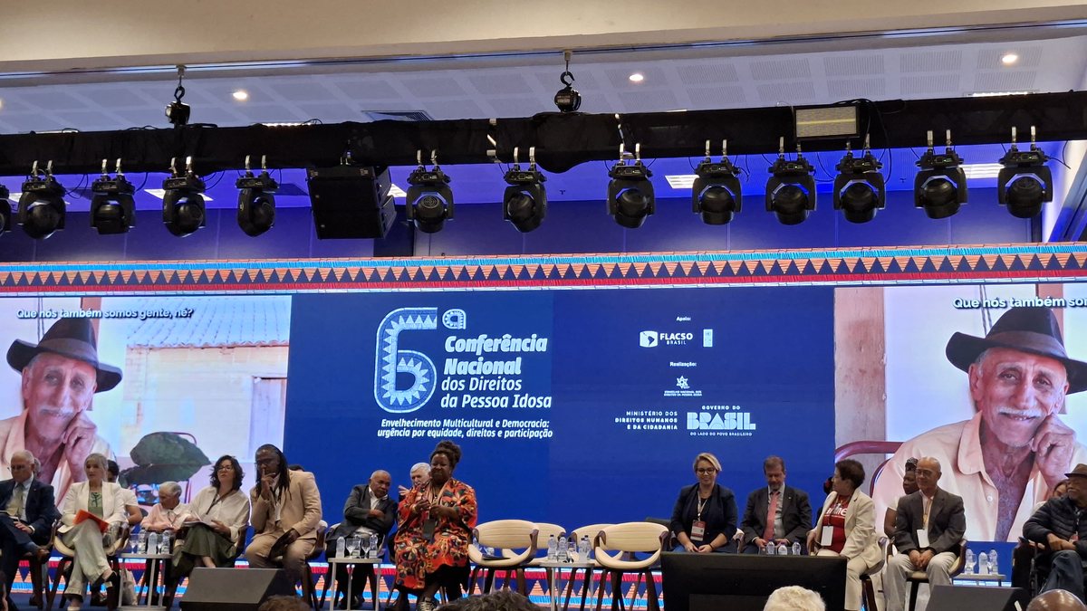 6ª Conferência Nacional dos Direitos da Pessoa Idosa avança com documentos oficiais e cobertura da Rede Geronto