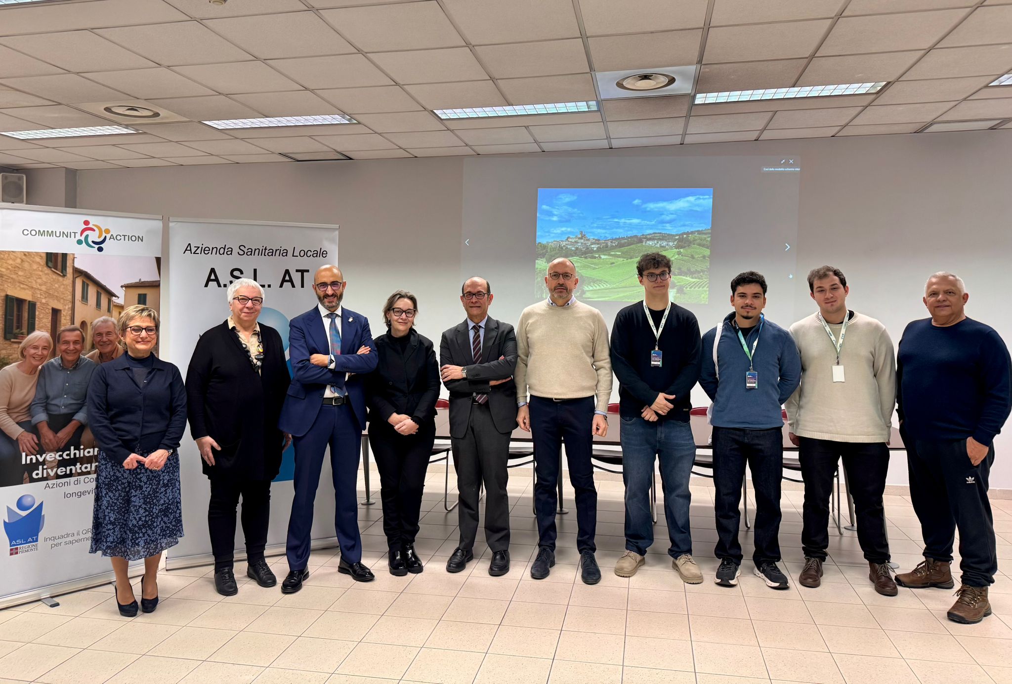 Início da Jornada do Estágio em Asti marca abertura institucional do Programa Internacional de Formação em Geriatria 2026