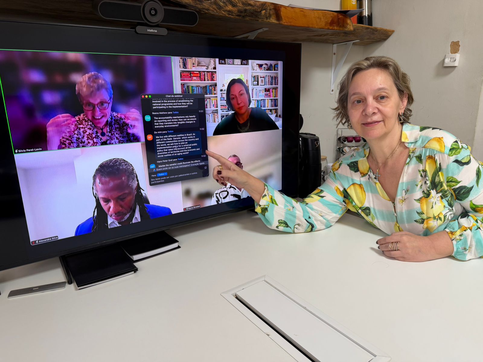 Rede Geronto participa do evento inaugural da Age-friendly Conversation Series da OMS